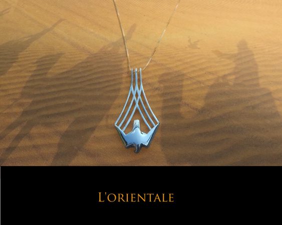 Falconry jewels - L'orientale pendant